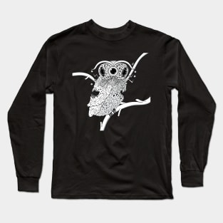 Eerie Watch (Grayscale) Long Sleeve T-Shirt